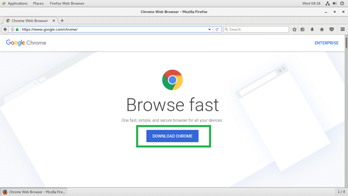 如何在 Fedora 上安装 Google Chrome 浏览器？
