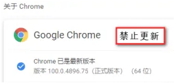如何禁止谷歌浏览器更新6