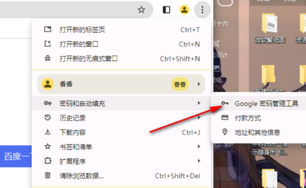 谷歌浏览器密码怎么显示出来4