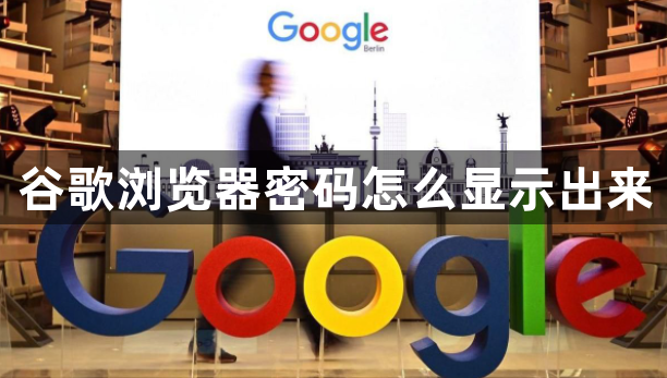谷歌浏览器密码怎么显示出来1