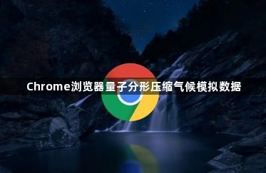 Chrome浏览器量子分形压缩气候模拟数据1