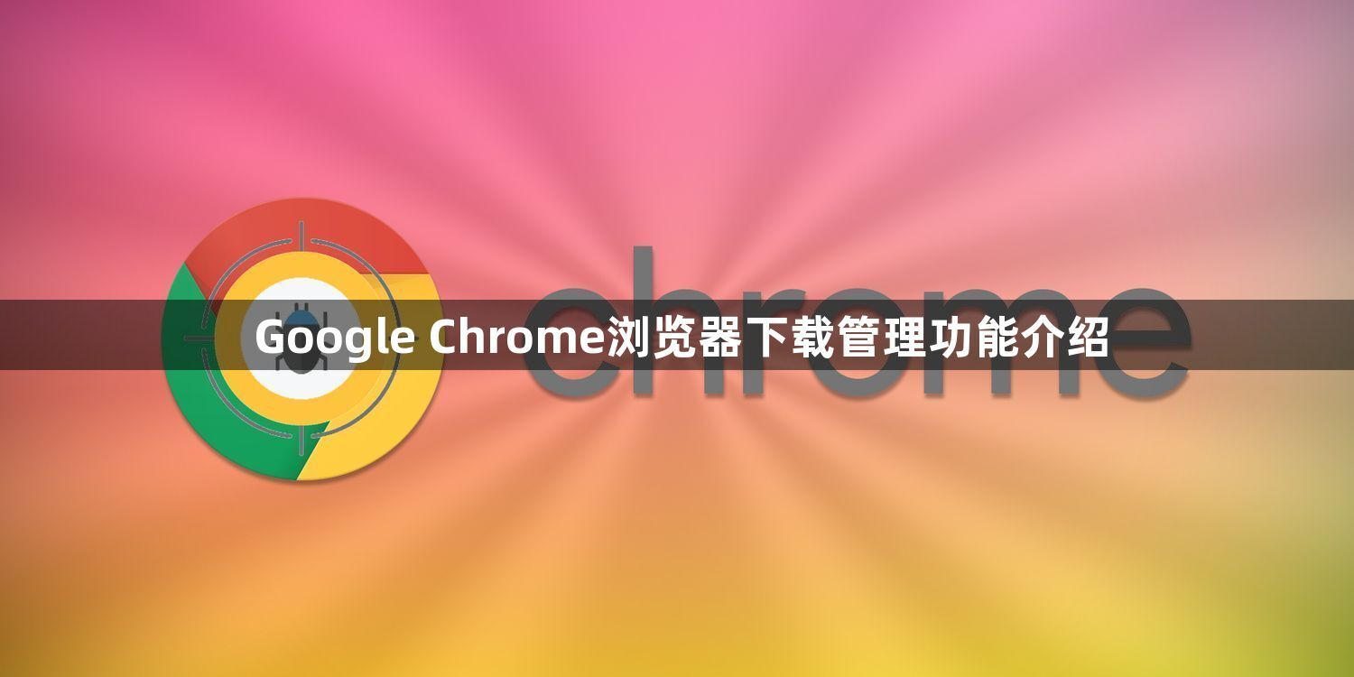 Google Chrome浏览器下载管理功能介绍1