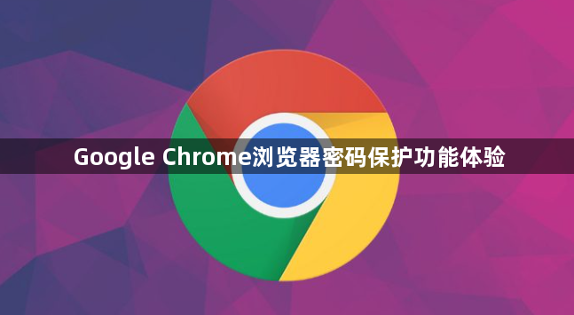 Google Chrome浏览器密码保护功能体验1