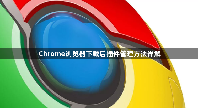 Chrome浏览器下载后插件管理方法详解1