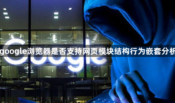 google浏览器是否支持网页模块结构行为嵌套分析1