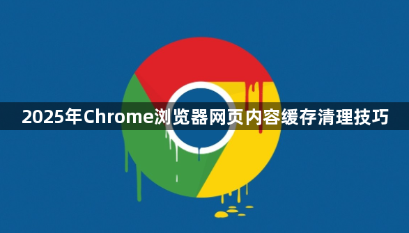 2025年Chrome浏览器网页内容缓存清理技巧1
