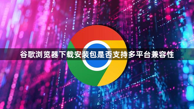 谷歌浏览器下载安装包是否支持多平台兼容性1