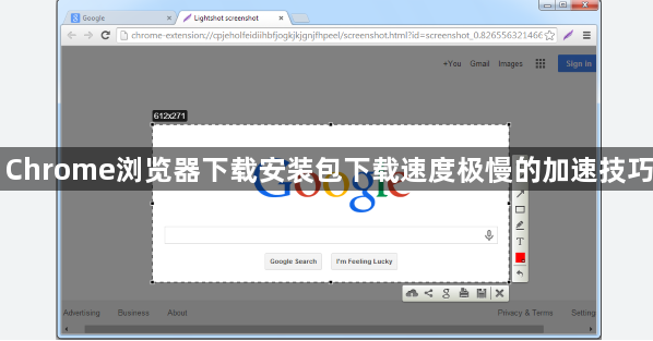 Chrome浏览器下载安装包下载速度极慢的加速技巧1