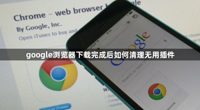 google浏览器下载完成后如何清理无用插件1