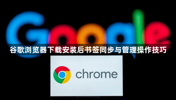 谷歌浏览器下载安装后书签同步与管理操作技巧1