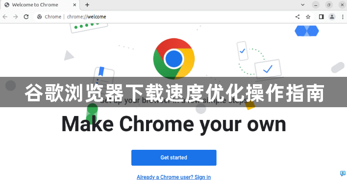 谷歌浏览器下载速度优化操作指南1