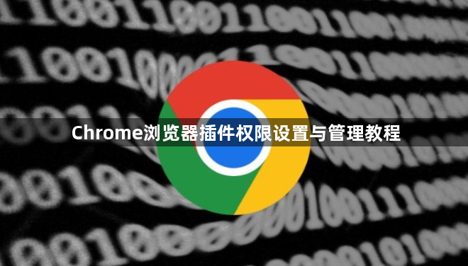 Chrome浏览器插件权限设置与管理教程1