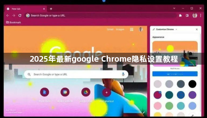 2025年最新google Chrome隐私设置教程1