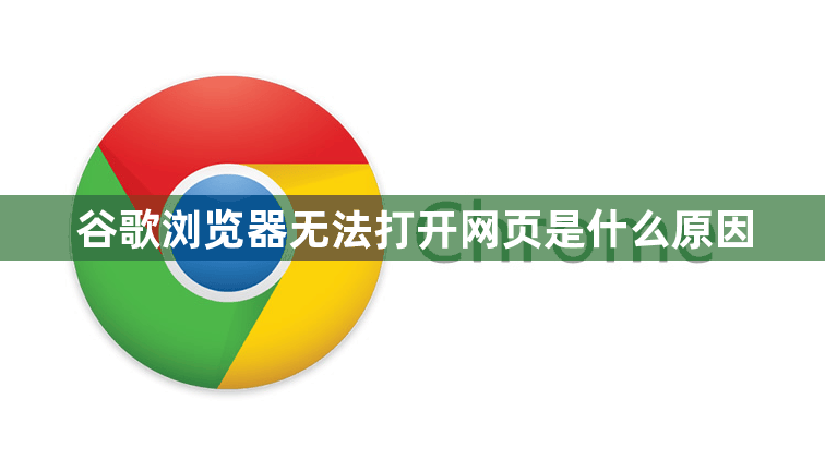 谷歌浏览器无法打开网页是什么原因1