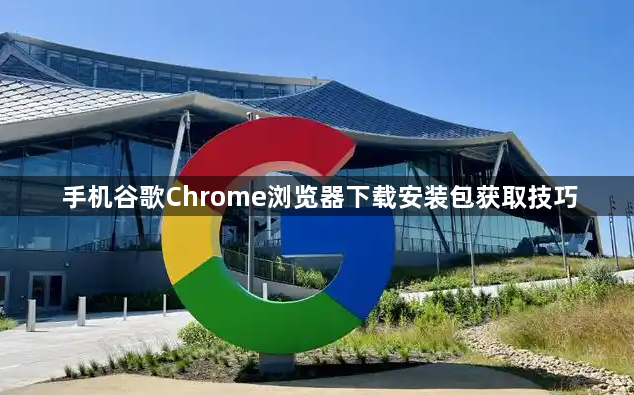手机谷歌Chrome浏览器下载安装包获取技巧1