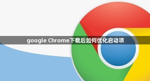 google Chrome下载后如何优化启动项1