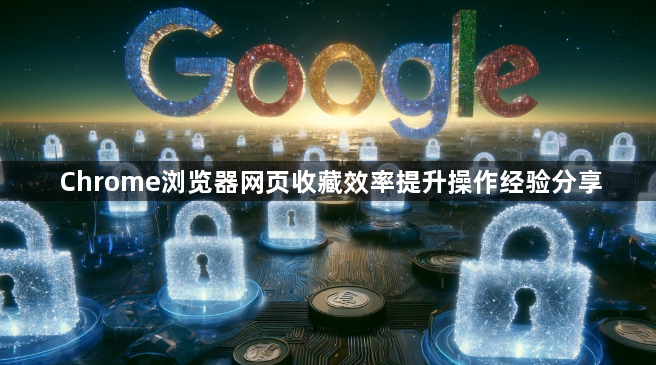 Chrome浏览器网页收藏效率提升操作经验分享1