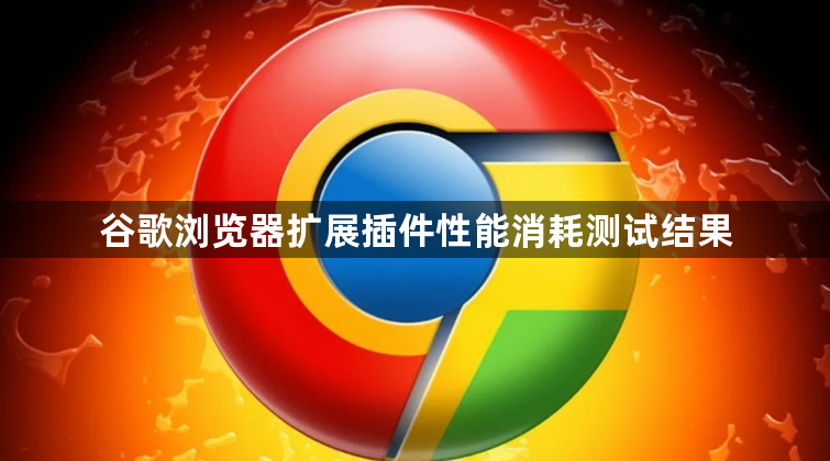 谷歌浏览器扩展插件性能消耗测试结果1