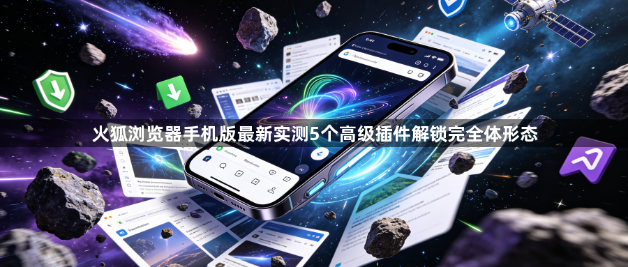 火狐浏览器手机版最新实测5个高级插件解锁完全体形态1