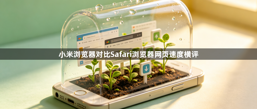 小米浏览器对比Safari浏览器网页速度横评1