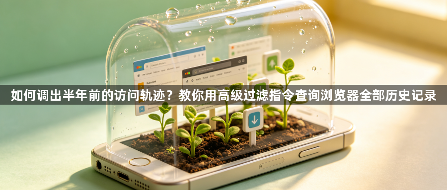 如何调出半年前的访问轨迹？教你用高级过滤指令查询浏览器全部历史记录1