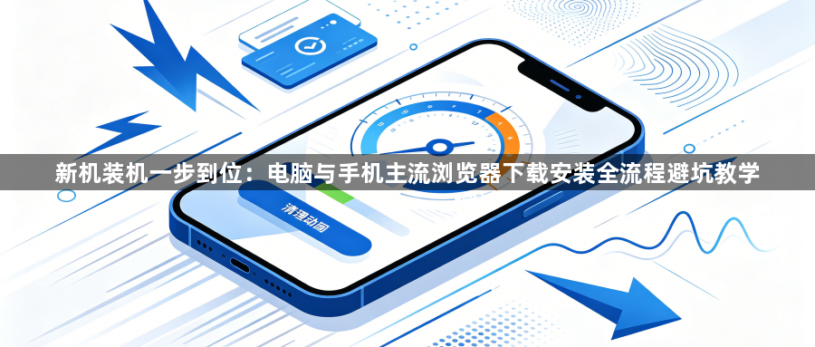 新机装机一步到位：电脑与手机主流浏览器下载安装全流程避坑教学1
