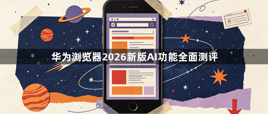 华为浏览器2026新版AI功能全面测评1