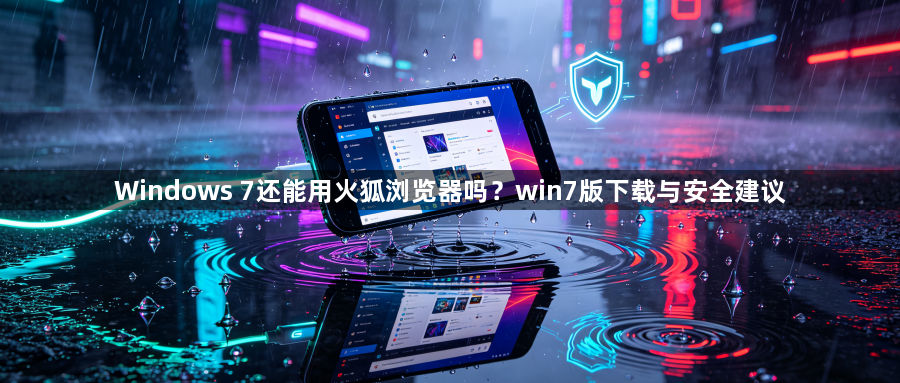 Windows 7还能用火狐浏览器吗?win7版下载与安全建议1