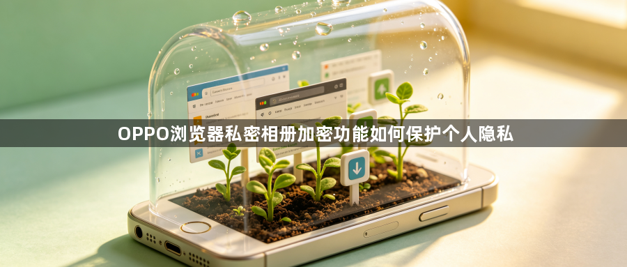 OPPO浏览器私密相册加密功能如何保护个人隐私1