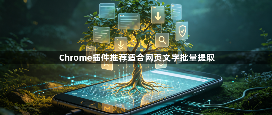 Chrome插件推荐适合网页文字批量提取1