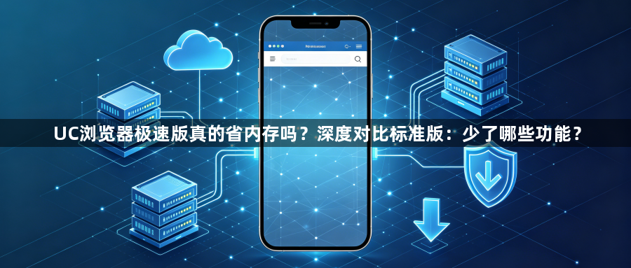 UC浏览器极速版真的省内存吗?深度对比标准版:少了哪些功能?1