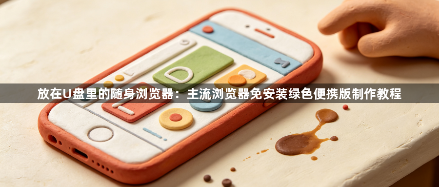 放在U盘里的随身浏览器:主流浏览器免安装绿色便携版制作教程1