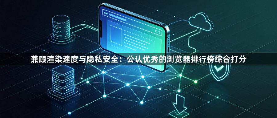 兼顾渲染速度与隐私安全:公认优秀的浏览器排行榜综合打分1