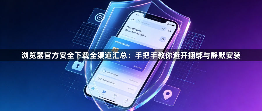 浏览器官方安全下载全渠道汇总:手把手教你避开捆绑与静默安装1