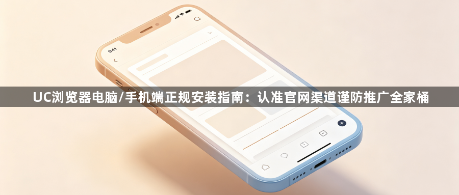 UC浏览器电脑/手机端正规安装指南:认准官网渠道谨防推广全家桶1