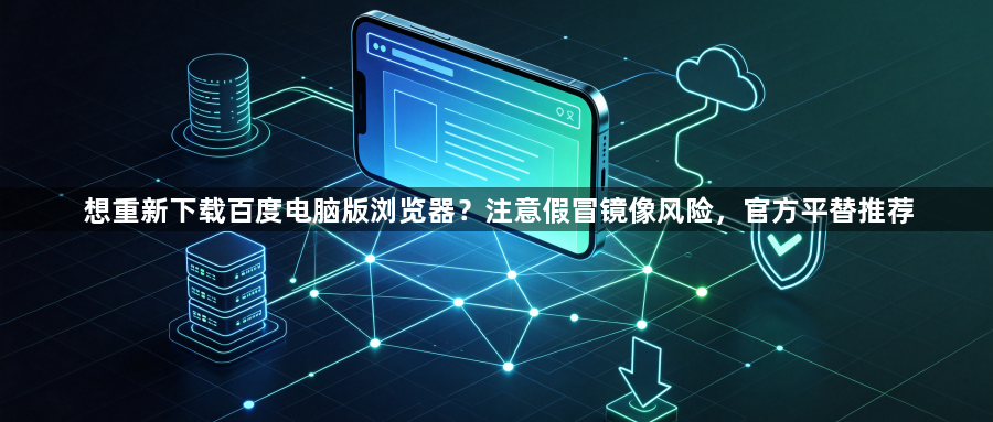 想重新下载百度电脑版浏览器?注意假冒镜像风险,官方平替推荐1