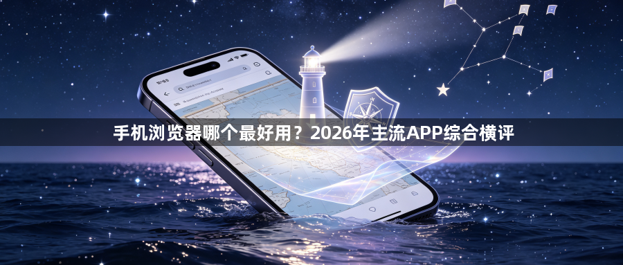 手机浏览器哪个最好用?2026年主流APP综合横评1