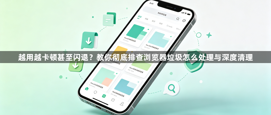 越用越卡顿甚至闪退?教你彻底排查浏览器垃圾怎么处理与深度清理1