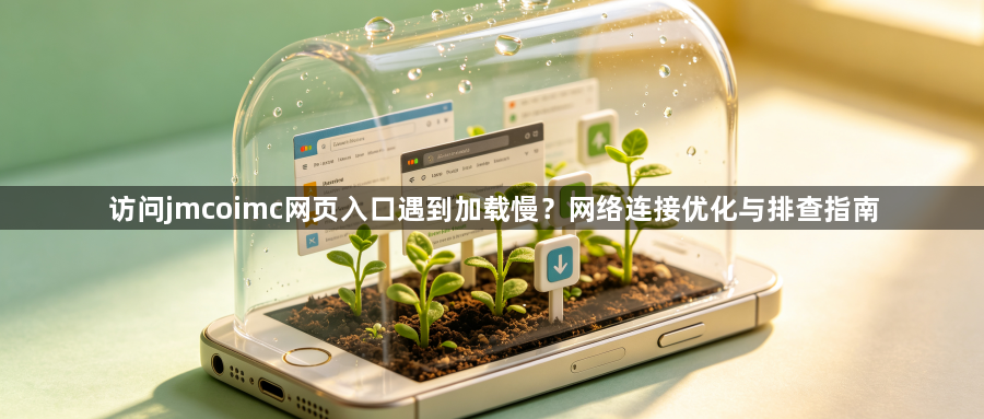 访问jmcoimc网页入口遇到加载慢?网络连接优化与排查指南1