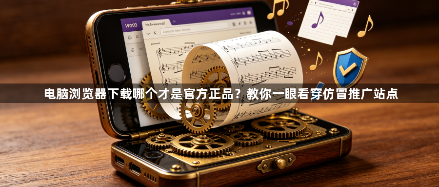 电脑浏览器下载哪个才是官方正品?教你一眼看穿仿冒推广站点1