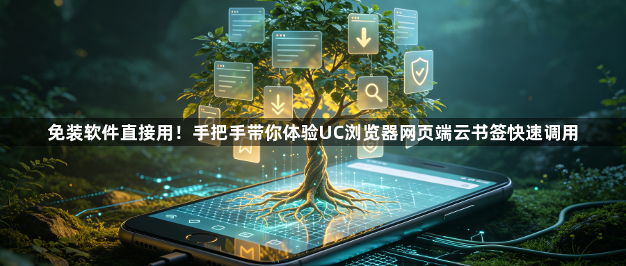 免装软件直接用！手把手带你体验UC浏览器网页端云书签快速调用1
