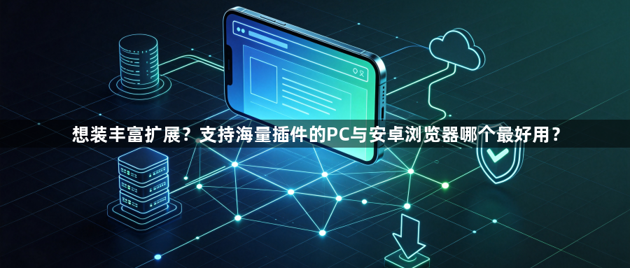 想装丰富扩展?支持海量插件的PC与安卓浏览器哪个最好用?1