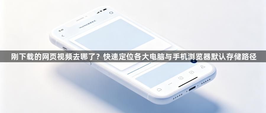 刚下载的网页视频去哪了？快速定位各大电脑与手机浏览器默认存储路径1