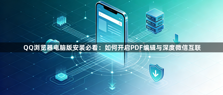 QQ浏览器电脑版安装必看:如何开启PDF编辑与深度微信互联1